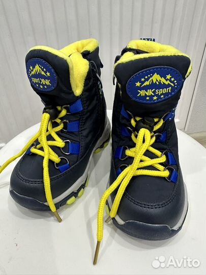 Зимние ботинки на мальчика Kenka 22р