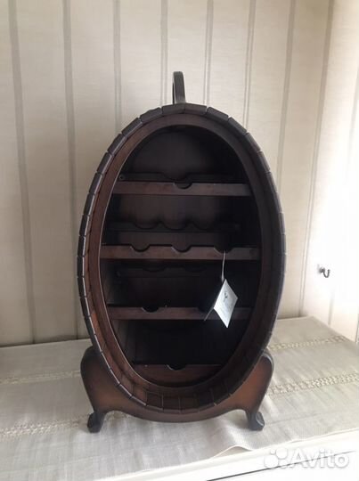 Мини- бар(держатель для бутылок). Дерево