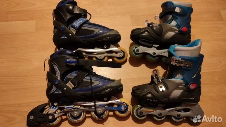 Ролики раздвижные 39-42, 32-38