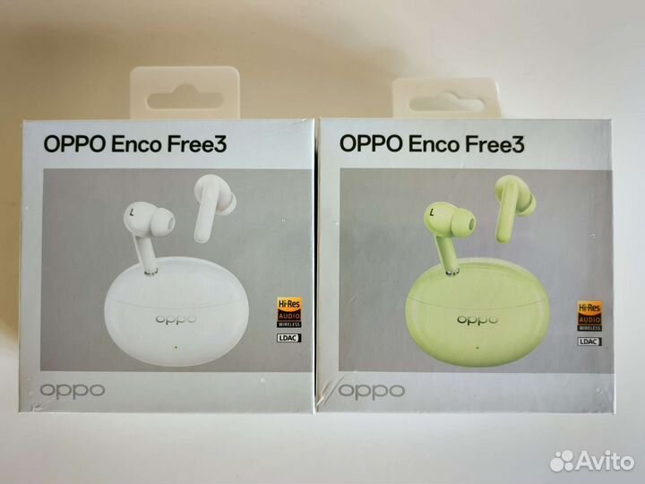 Наушники Oppo enco free 3