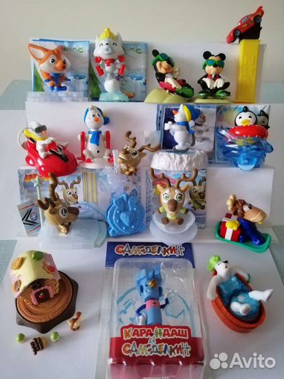 Игрушки макдоналдс. Киндер макси