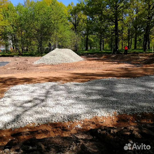 Щебень гравийный