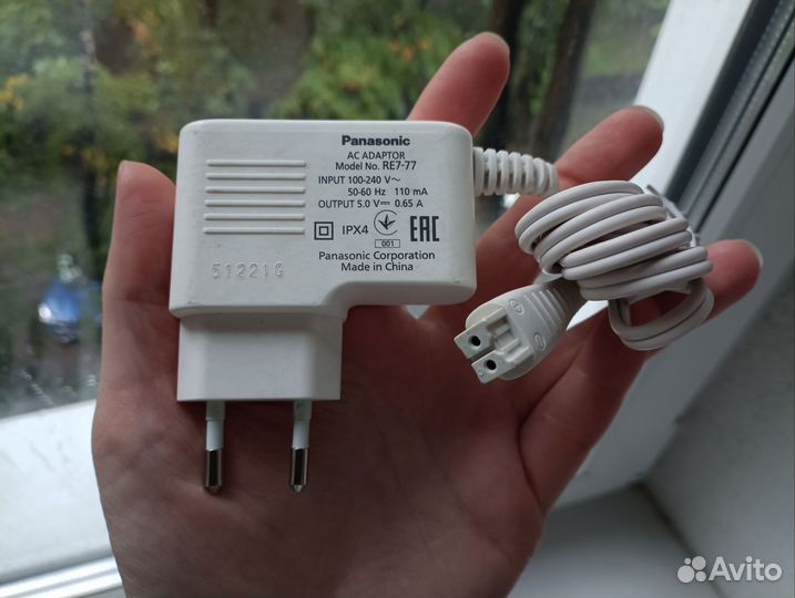 Сетевой адаптер RE7-77 для эпилятора Panasoniс