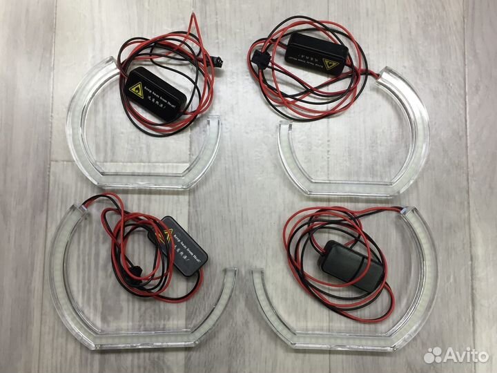 Ангельские глазки Crystal BMW E87, E60, E71 Белые