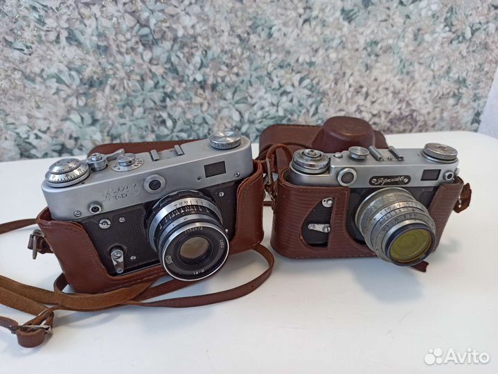 Плёночный фотоаппарат периода СССР