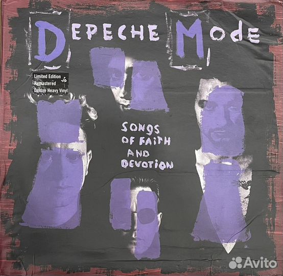 Depeche Mode-Songs of Faith and Devotion HQ-180 LP