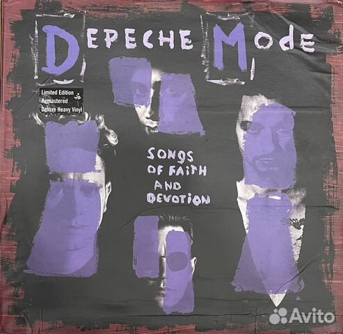 Depeche Mode-Songs of Faith and Devotion HQ-180 LP