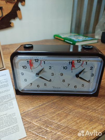 Шахматные часы механические Инса