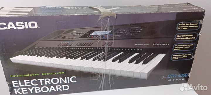 Синтезатор casio CTK 6000
