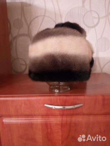 Шапка норковая женская
