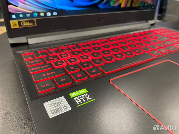Acer Nitro 5 144Hz/Core i5/rtx3050ti/SSD-512G/16Gb