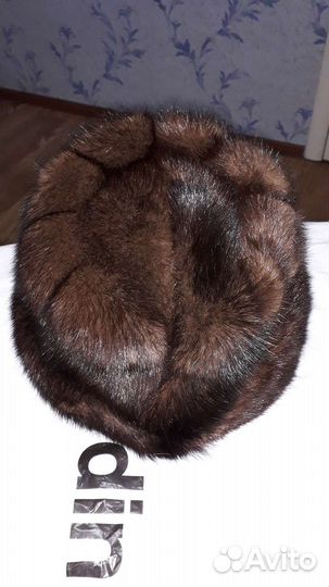 Шапка норковая женская