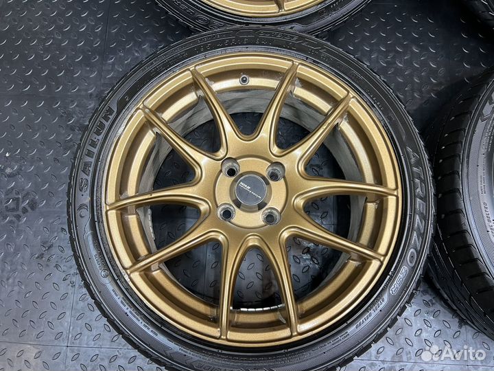 R16 work emotion 4x100 195/45