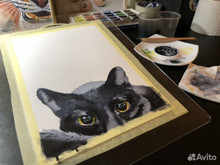 Картины маслом и акварелью на заказ