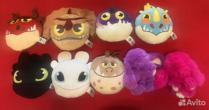 Новая мягкая игрушка Дракон из дикси