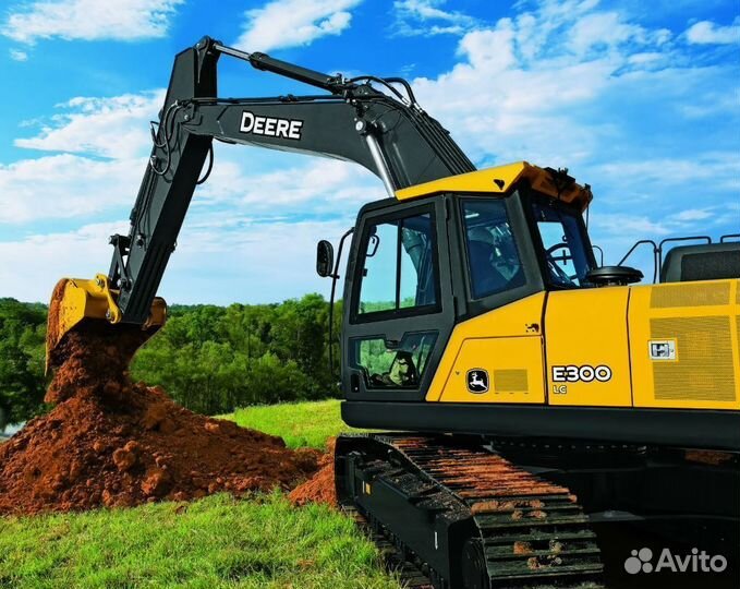 Стекло лобовое верхние для John Deere e 210 lc