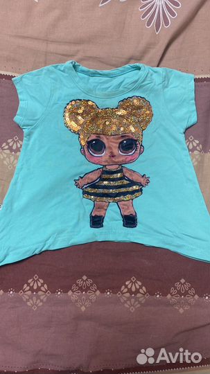 Детские вещи пакетом для девочек 104 110