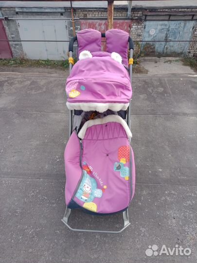 Продаю санки-коляска Ника