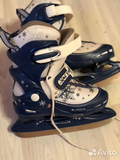 Коньки раздвижные 30-33
