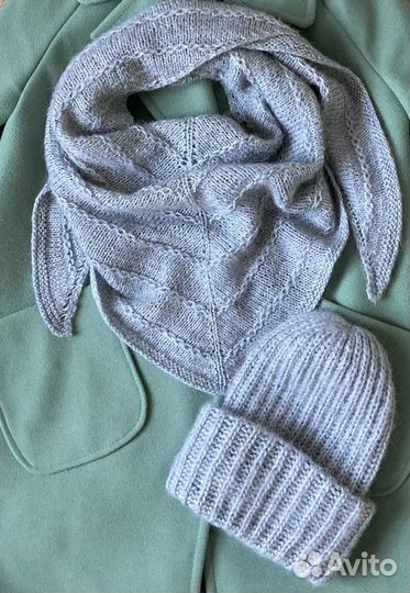 Зимний комплект шапка и бактус