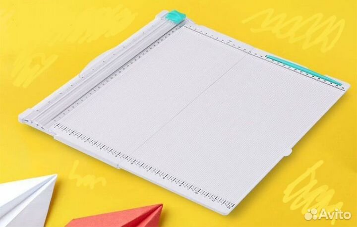 Резак для бумаги 2 в 1. Доска для биговки