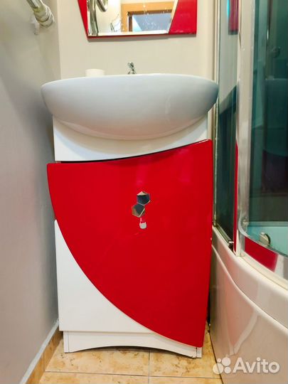 Раковина с тумбой бу