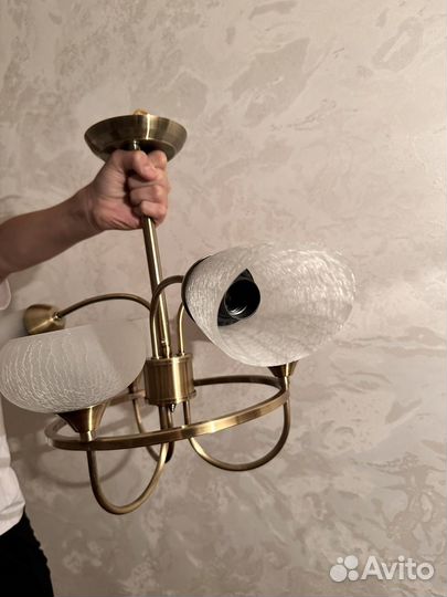 Люстра потолочная бу