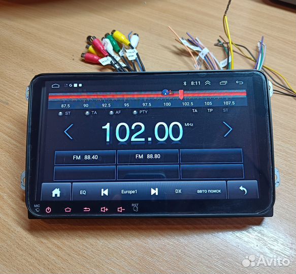 Магнитола на андроиде для VAG 9 дюймов