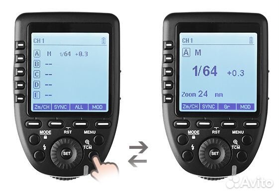 Пульт-радиосинхронизатор Godox Xpro-C TTL для Cano