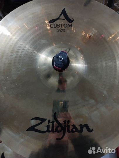 Тарелки zildjian А custom 14 хет и 16 креш