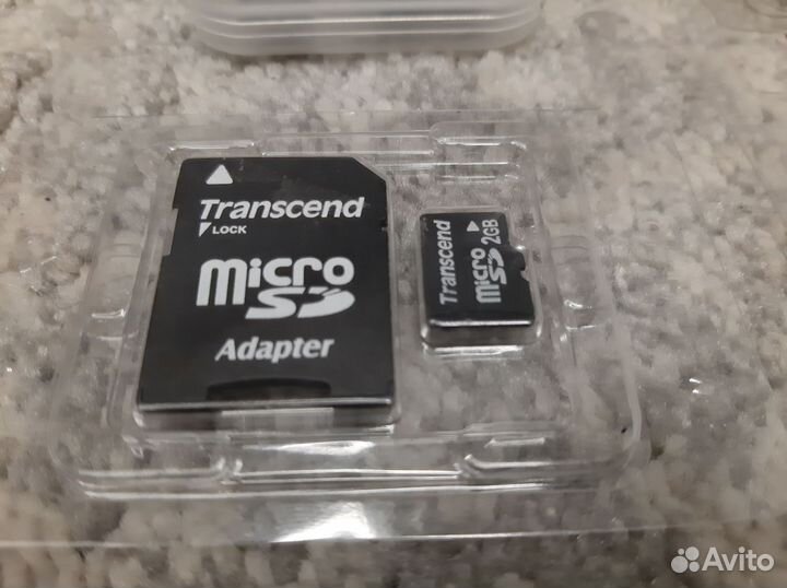 Карта памяти micro sd transcend