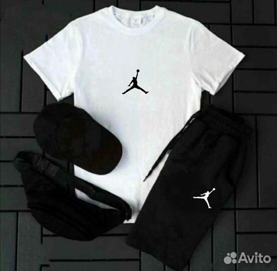 Костюм шорты и футболка Nike Jordan Puma