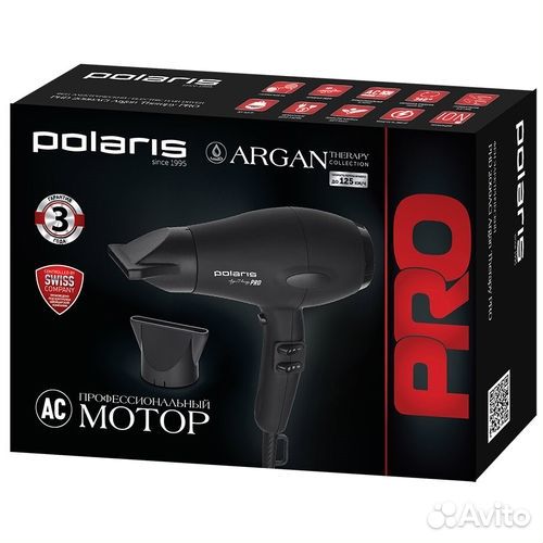 Новый фен Polaris PHD 2099ACi Argan Therapy PRO