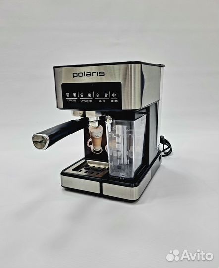 Кофеварка рожковая Polaris PCM 1541E