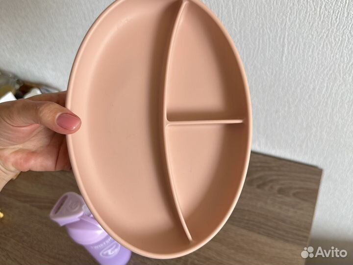 Детская силиконовая посуда и поильник