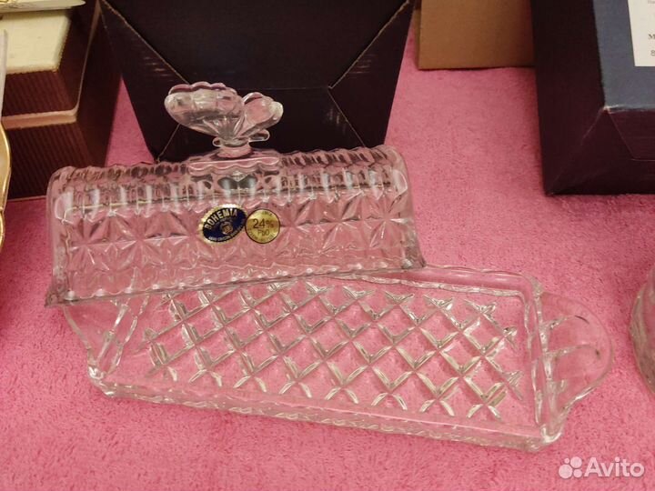 Масленки Lefard, Bogemia, баночка для мёда Чехия