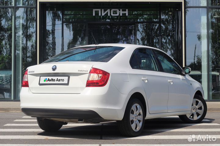 Skoda Rapid 1.6 МТ, 2016, 96 898 км