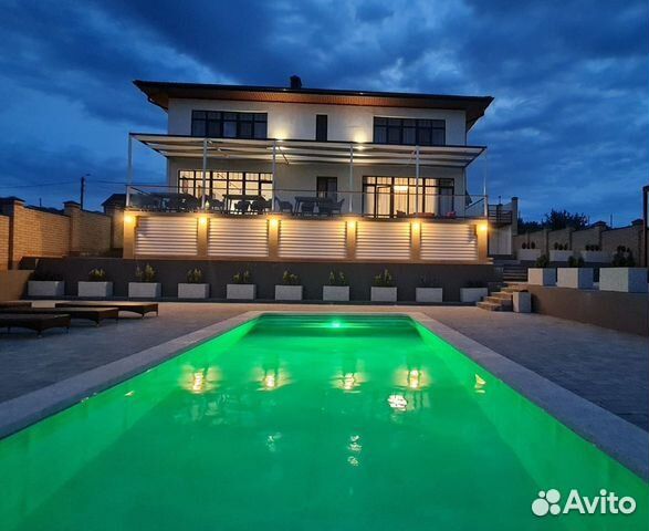 Полипропиленовый бассейн 7x3x1.5 с RGB подсветкой