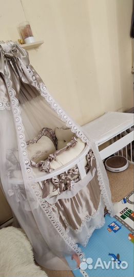 Кроватка детская круглая трансформер