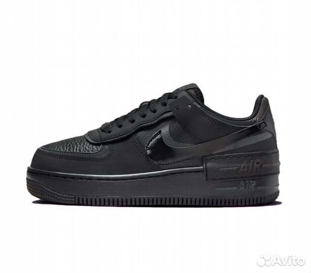 Nike Air Force 1 Low Shadow Triple Black 35-41 EU