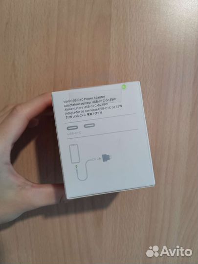 Адаптер USB C+C на 2 входа type-c 35W