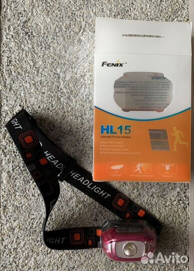 Налобный фонарик Fenix HL15