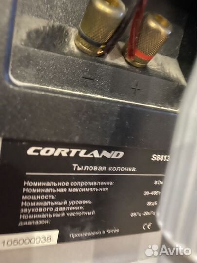 Полочная акустика Cortland на регулируемых стойках