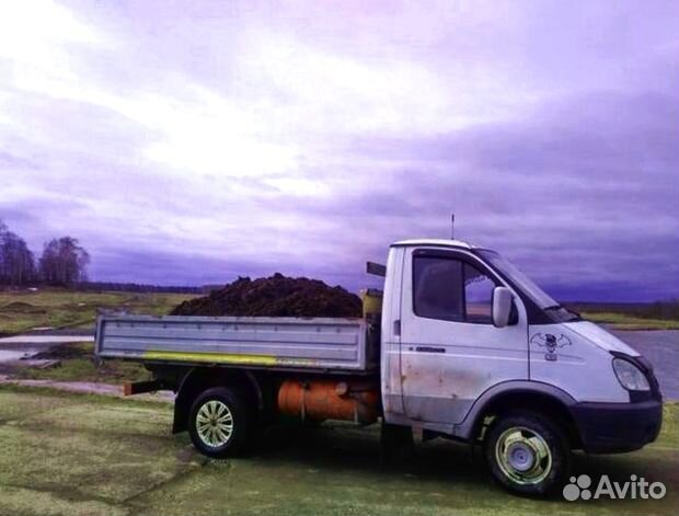 Чернозем, навоз с доставкой. Камаз 10 тонн