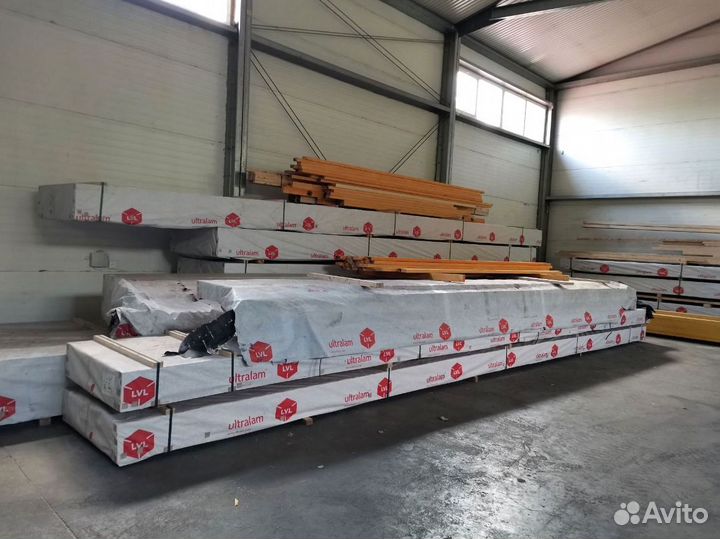 Лвл брус клееный 90x600x9 м с гарантией