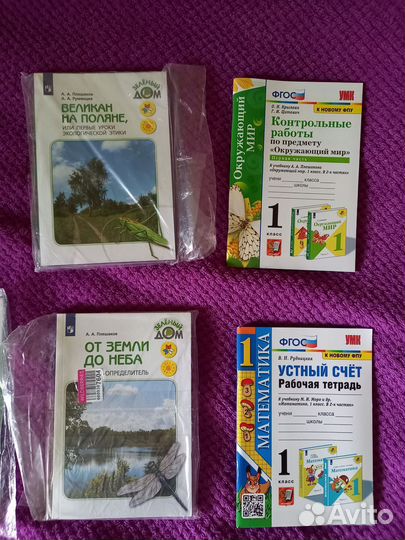 Рабочие тетради и пособия 1 класс