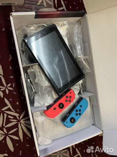 Nintendo switch rev 1 прошитая 32+128gb