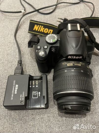 Фотоаппарат nikon d3000 kit 18-55
