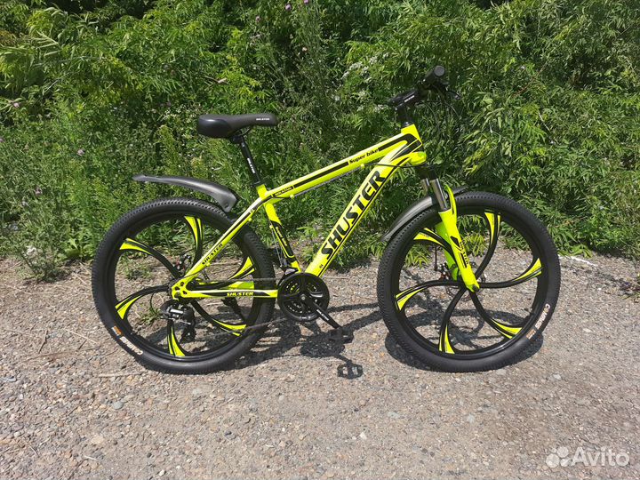 Велосипед новый на литых дисках, диск. торм