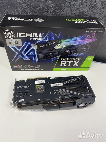 Видеокарта RTX 3070 Ti ichill X4